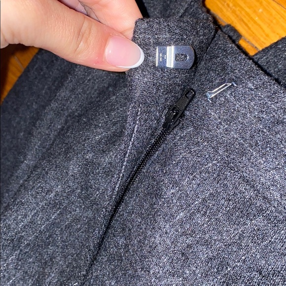 Zara pinstripe grey wool pants - Picture 10 of 15